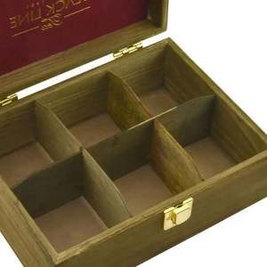 Coffret de sélection de thé <span class=keywords><strong>Pukka</strong></span> Saison Jeddah et Saison Riyad, Boîte à thé en bois XXL - Product Image 6