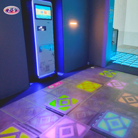 Nouveau design de projecteur interactif tout-en-un pour sol, avec écran tactile, système de jeu de projection intelligent
