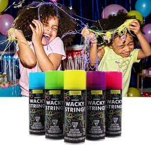 Bright Colored Celebration Streamers Non-Toxic Aerosol Party String <strong>Spray</strong> for Kids Adults - Product Image 3