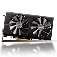 Kartu Grafis Bekas RX580 Pulse 8G GDDR6 256-bit Kartu Grafis Gaming untuk Desktop