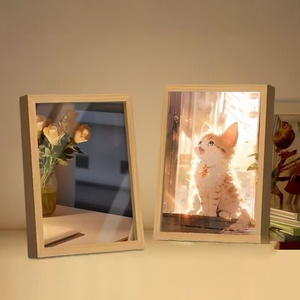 Manga INS Anime Style Art Picture Lamp New 3D Illusion LED Lighting Painting As Christmas Night Light or Gift for Desk Use - Product Image 4