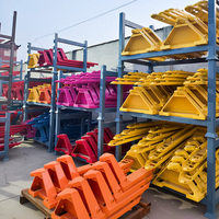 Chariot à palettes manuel hydraulique CE 2 tonnes, 2,5 tonnes, 3 tonnes, 5 tonnes, fourche haute résistance résistante à la déformation pour entrepôt