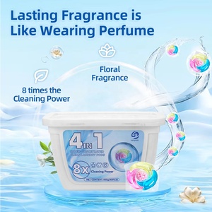 Cápsulas de Detergente para Ropa SANYUAN de Alta Eficiencia, 4 Cámaras, Suavizante de Ropa, Esteriliza, 4 en 1, Hipoalergénicas - Product Image 5