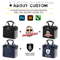 Bolsa Térmica para Almuerzo Personalizada, Impermeable, de Gran Capacidad, con Logotipo, para Entrega de Alimentos