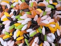 Échelle de pesée miniature pour maison de poupée, riz et céréales réalistes à l'échelle 1:1, pour cuisine de maison de poupée, petit cadeau pour enfants