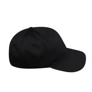 Gorra de Béisbol Personalizada con Banda Elástica Negra, Cierre Trasero Ajustable, Malla de Algodón, Estilo Camionero - Product Image 3