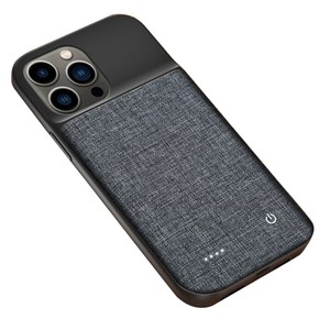 <span class=keywords><strong>Batterie</strong></span> <span class=keywords><strong>externe</strong></span> portable 6800mAh en tissu Oxford pour <span class=keywords><strong>iPhone</strong></span> <span class=keywords><strong>13</strong></span> <span class=keywords><strong>Pro</strong></span> <span class=keywords><strong>Max</strong></span>, étui de charge pour téléphone - Product Image 1