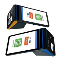 Sistem POS Android 13.0 Layar Sentuh 8 inci Terminal POS Genggam Printer Thermal 58mm/80mm Terintegrasi 3+16GB Dengan NFC