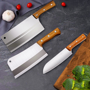 Kitchen <b>knife</b> set, stainless steel chopping <b>knife</b>, <b>bone</b>-chopping <b>knife</b>, chef's <b>knife</b> for cutting meat and vegetables. - Product Image 1