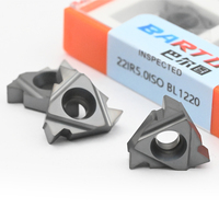 Bartu Carbide Internal Threading Inserts 22IR5.0ISO BL1220 Thread Cutting Tools for Internal Hole Thread Turning Processing