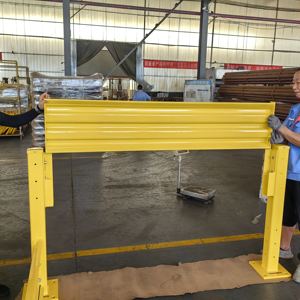 Barriera <span class=keywords><strong>di</strong></span> Sicurezza Industriale Personalizzata per Ambienti <span class=keywords><strong>di</strong></span> <span class=keywords><strong>Lavoro</strong></span>, Recinzione Resistente per Magazzini e Scaffalature - Product Image 6