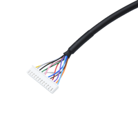 Conector M12 de 12 pines a código, enchufe hembra Circular Industrial sin blindaje para arnés de cableado, Terminal, conector de Cable impermeable