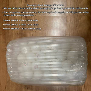 Balles de tennis de table <span class=keywords><strong>Huieson</strong></span> <span class=keywords><strong>3</strong></span> étoiles 40 mm 2,8 g, 20/50/100, balles de ping-pong pour match, nouveau matériau ABS, balles d'entraînement de table - Product Image 6