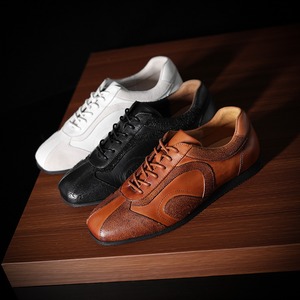 Nouvelles Chaussures Décontractées Sportives Polyvalentes pour Hommes, Style Été 2025, à Semelle Plate et Sangles en Cuir, Effet Amincissant - Product Image 4