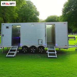 Remolque de Baño Portátil de Lujo de Acero para Exteriores, Precio de Fábrica 2026, para Uso en Parques, para Alquilar - Product Image 2