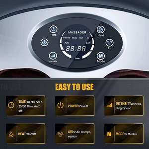 Máquina de masaje de pies relajante Y Shiatsu con calor Uso en la oficina en el hogar Máquina masajeadora de pies Shiatsu de amasado profundo - Product Image 6