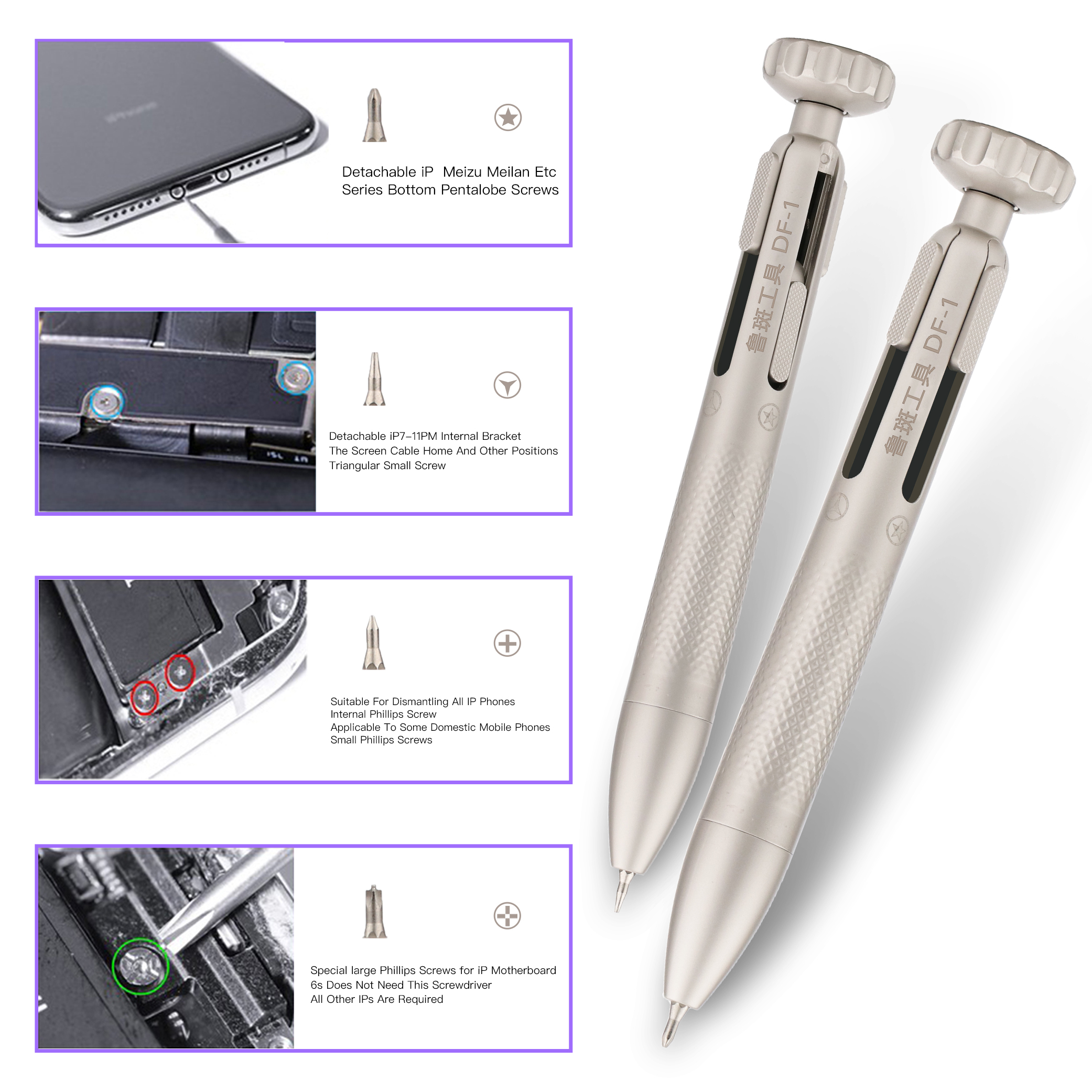 Luban DF-1 Dongfeng Screwdriver 4in1 - Precision Tools