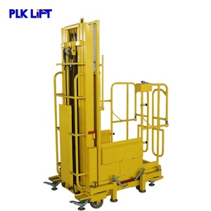 300 किलोग्राम भार 3 मीटर 4.5 मीटर माल लिफ्ट गोदाम का स्टॉक पिकर सेमी इलेक्ट्रिक ऑर्डर उठा - Product Image 3