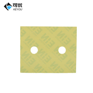 Film protecteur d'objectif antidérapant Keyou, rectangulaire, jaune, adhésif double face pour verres de lunettes 5250 - Product Image 1