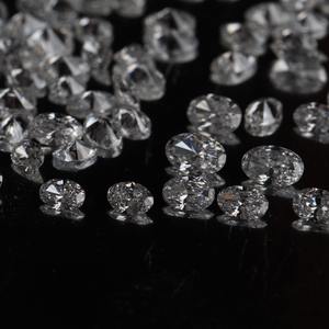 11*9mm 3.85 ct diamant blanc cultivé en laboratoire taille ovale (EF & VS) diamant en vrac cultivé en laboratoire pour bijoux - Product Image 1