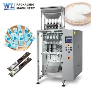 4/6/9/10 lane customized volume cup weigher granule white sugar stick sachet Packing Machine