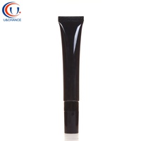 Tube de Luxe Noir PE pour Crème Contour des Yeux, Rouge à Lèvres et Gloss Liquide – Personnalisable en Gros