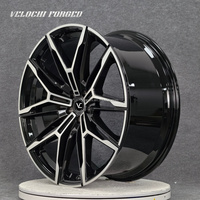 Rines Deportivos Negros Brillantes de 17, 18, 19 y 20 Pulgadas, 5x120, 5x112, Multirradio, Monobloque, Forjados en 1 Pieza para BMW, Gran Oferta VLC