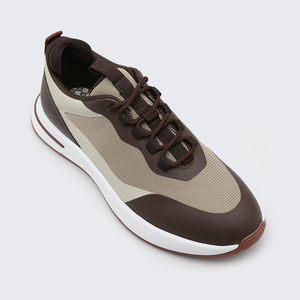 LANCI Lederen Schoenenfabrikanten Heren Luxe Design Schoenen Hoge Kwaliteit Op Maat Gemaakte Running Sneakers - Product Image 4
