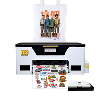 Printer DTF Makro Warna Baru Murah Desktop Kecil A3 A4 30cm Mesin Cetak Film PET Transfer Panas untuk Cetak Kaos Garansi 1 Tahun