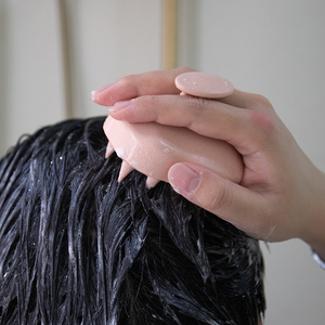 Cepillo de Paja de Trigo para Cabello, Cepillo Exfoliante para Cuero Cabelludo, Cepillo para Champú, Masajeador de Cuero Cabelludo, Cuidado del Cuero Cabelludo, Masajeador de Cabeza - Product Image 6