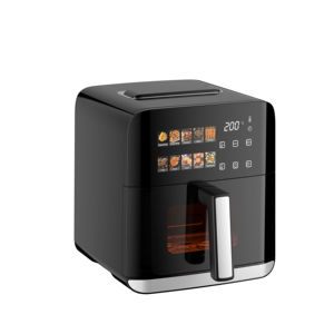 <span class=keywords><strong>Friteuse</strong></span> à air sans huile intelligente - Écran tactile numérique Contrôle du plateau d'égouttage d'huile amovible pour un usage domestique - Product Image 1