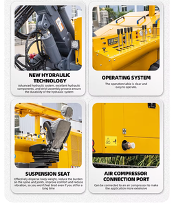 New Hydraulic Pneumatic Pump Press <strong>Pile</strong> <strong>Driver</strong> Hengwang High Load Moment High Efficiency Piling Rig Machine 1800J Impact Power - Product Image 6