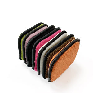 بيع بالجملة مايكروفايبر قابلة لإعادة الاستخدام وسادات مزيل مستحضرات التجميل مزيل ماكياج عيون الوجه الشفاه تنظيف القماش قابل للغسل وسادات مستحضرات التجميل النظيفة - Product Image 4