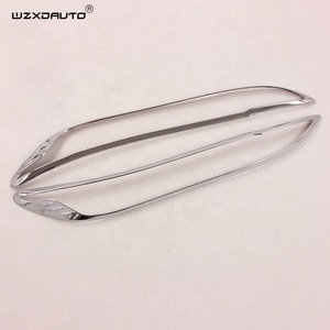 ABS Cromato Esterno Testa Copertura Della Lampada Della Luce Trim Per <span class=keywords><strong>Kona</strong></span> 2018 WZXD Accessori - Product Image 5