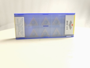 Inserto de Carburo ZCC TCMT 110204 EF, Inserto CNC Personalizable OEM con Recubrimiento <span class=keywords><strong>PCD</strong></span>/PVD, Alta Dureza (>90), Herramienta de Fresado y Torneado - Product Image 1