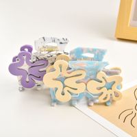YJL Nouvelle conception Pince à cheveux personnalisée pour femme, motif fleur de printemps, en acétate