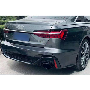 Adecuado para <span class=keywords><strong>Audi</strong></span> <span class=keywords><strong>A6</strong></span> 2019 2020 2021 <span class=keywords><strong>2022</strong></span> modificado al modelo RS6 contiene un conjunto de parachoques delantero con rejilla y cola de labio trasero - Product Image 6