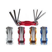 Outil de réparation de roue de vélo multifonction RTS Pédalier portable Trou carré Extracteur de code de traction Accessoires de vélo