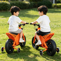 Moto électrique pour enfants certifiée CE, batterie lithium 24V, avec protection de chaîne de sécurité, pour des aventures amusantes dans le jardin