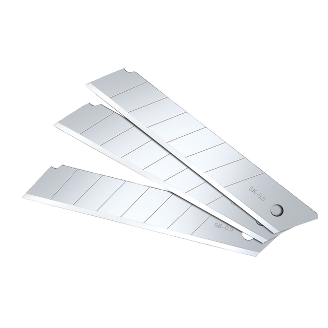 18mm Power Blade Paper Cutter Utility Knife High Carbon Steel Snap-Off Blade DIY Grade OEM Customizable Plastic Box Package