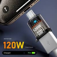 Convertisseur Type C vers USB A pour charge rapide Type C 120W 10 Gbps, adaptateur USB 3.2 transparent A vers C pour transfert de données des téléphones mobiles