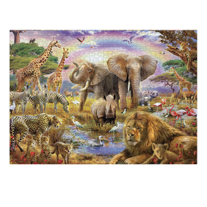 Grande <span class=keywords><strong>Puzzle</strong></span> in Legno a Tema Cartoni Animati per Adulti, 1000 Pezzi, Alta Difficoltà, Antistress, Gioco Mentale, Set Regalo da Collezione - Product Image 1