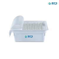Flacon en verre stérile transparent prêt à remplir, flacon d'injection en borosilicate de type I pour l'emballage pharmaceutique Nest&Tub