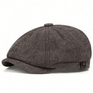 Gorra de béisbol estilo Gatsby para hombre al por mayor, gorra de golf, sombrero de sol, gorra Ivy, gorras de algodón a la moda, gorras casuales con visera para hombre, gorra Newsboy - Product Image 6