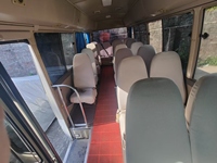 Autobus de tourisme d'occasion Henan Chine, moteur 3.3L, 16-35 places, autobus diesel Euro 3, transmission manuelle, autobus Coaster