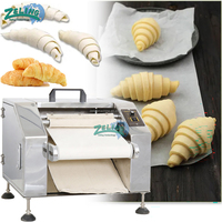 Machine à rouler les croissants compacte de table, façonneuse automatique de pâte à pain pour croissants de 15 à 80 g, équipement de boulangerie commercial