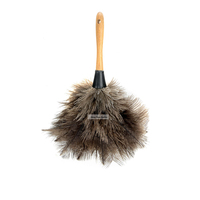 Plumeau d'autruche de couleur naturelle réutilisable et écologique bon marché pour les fournitures de nettoyage, la maison, la voiture et le bureau