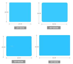 גיליון סיליקון גדול עבור מלאכת תכשיטים הליהוק עובש מחצלת nonstick סיליקון מלאכה מחצלות סיליקון עבור שרף אפוקסי - Product Image 5