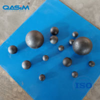 Billes de broyage en fonte à haute teneur en fer pour ciment, mines, centrales thermiques, usines de broyage fin chimique, personnalisées, marque QASIM