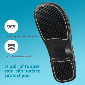 <span class=keywords><strong>Scarpe</strong></span> <span class=keywords><strong>da</strong></span> Lavoro per Chef Antiscivolo in EVA, Impermeabili, Resistenti all'Olio e all'Usura, Leggere, per Uomo e Donna - Product Image 4